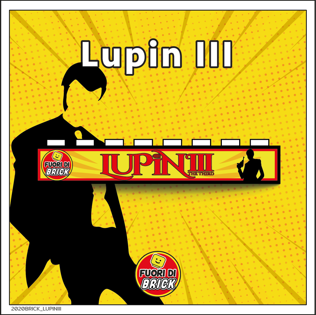 BRICK 1X8_LUPIN III