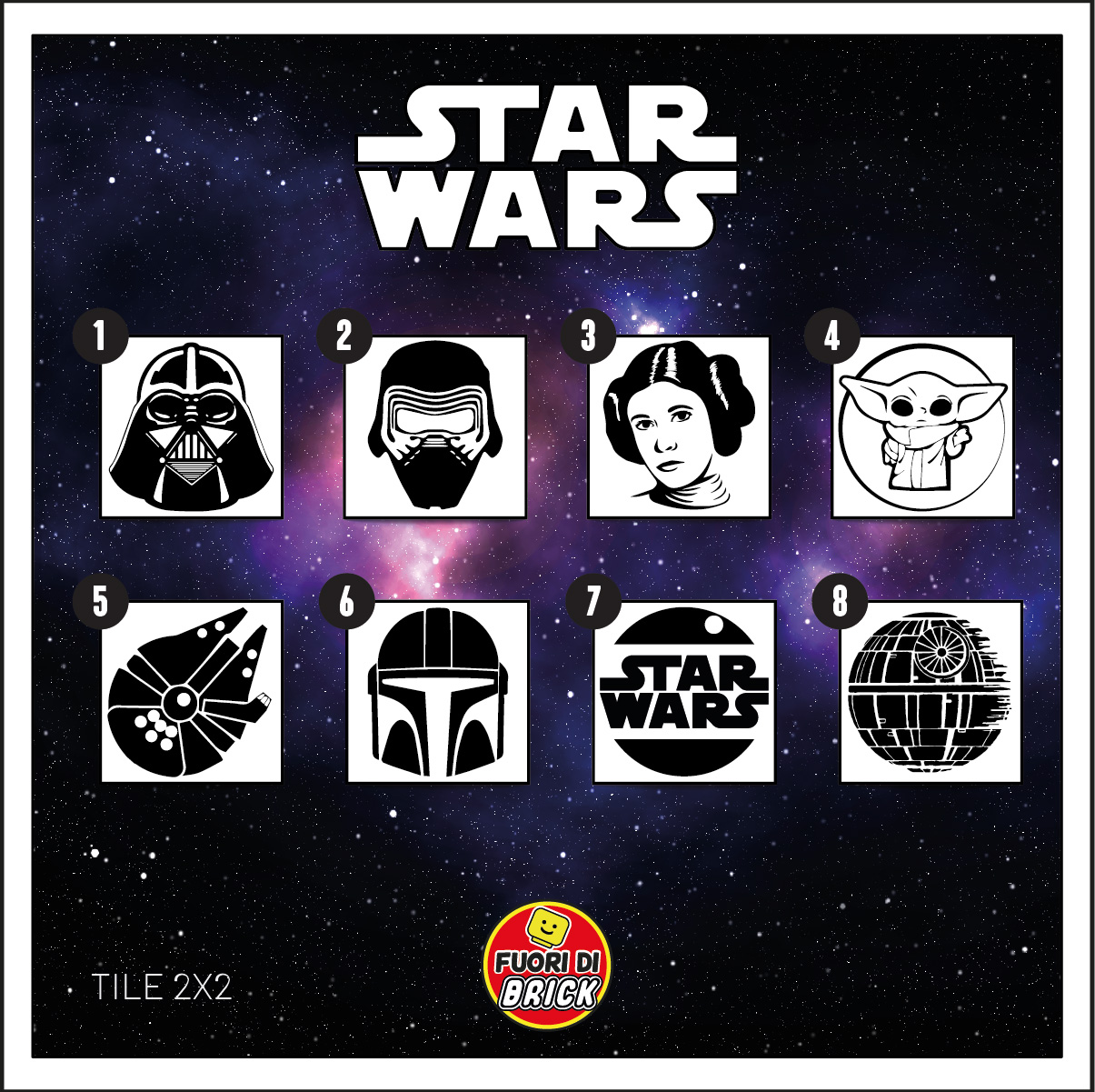 TILE 2X2_STAR WARS