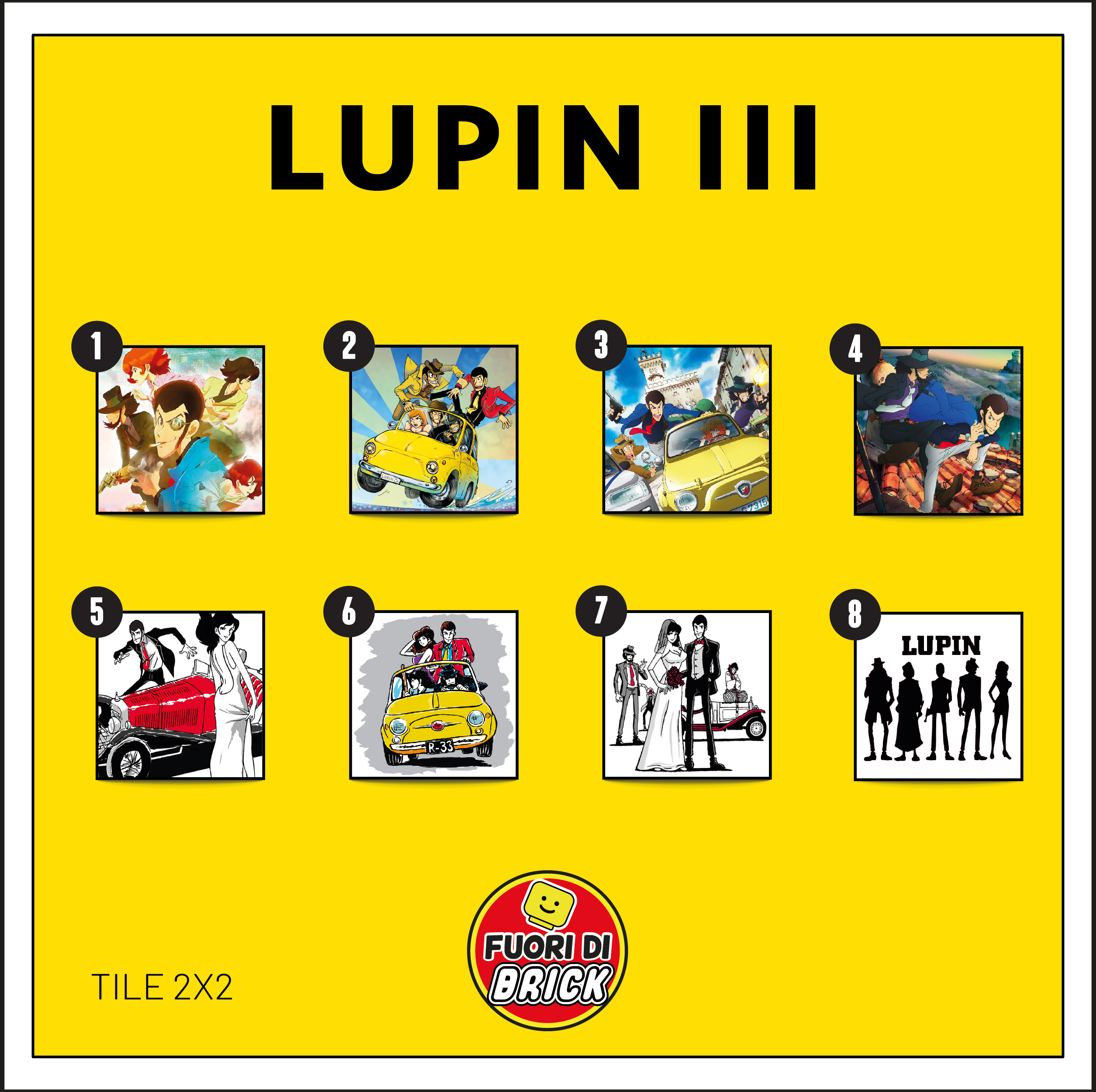 TILE 2X2_LUPIN III