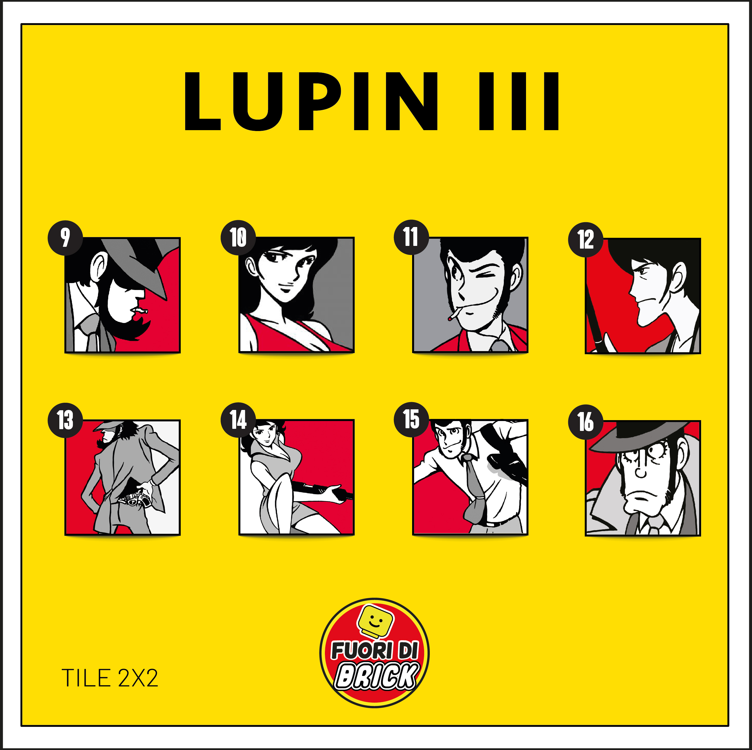 TILE 2X2_LUPIN III